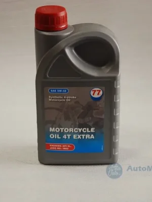 Motocyklový olej 77lub. 4T EXTRA 5W-40 Ihned K Objednání