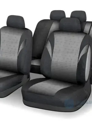 Akce Potahy sedadel sada 9ks POLY šedé AIRBAG