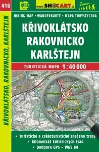 Mapa 416-Shocart-Křivokl.,Rakov.,Karlštejn Levný