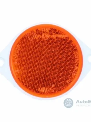 Sezónní Sleva Odrazka kulatá oranž.pr.85mm 2.díry