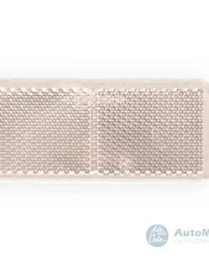 Odrazka hranatá bílá samolep 90x40mm Sezónní Sleva
