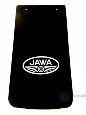 Zástěrka blatníku guma logo Jawa - hranatá Akce
