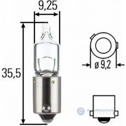 Víkendová Akce Hella žárovka 12V 6W H6W