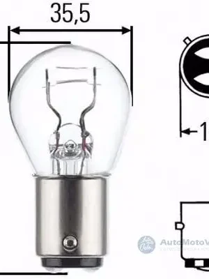Akční Nabídka Hella žárovka 12V 21/4W P21/4W BAZ15d