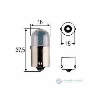 Hella žárovka 12V 5W R5W BA15s Nejlepší Volba