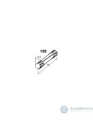 Bezpečná Platba Pojistka sklo 6,3x32mm 10A