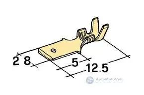 Konektor kolík 2,8mm Nejlepší Volba