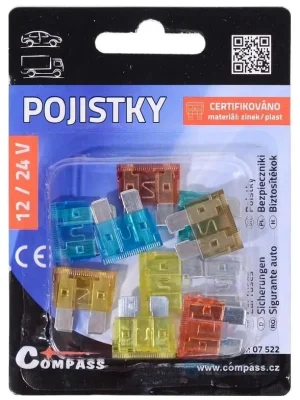 Top Prodej Sada pojistek nožových 10ks