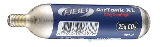 Bombička CO2 BBB - BMP-38 Airtank XL - 25g Tovární Cena