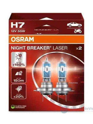 Akce Osram Night Breaker LASER H7 12V 55W 2ks