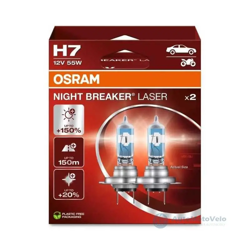 Akce Osram Night Breaker LASER H7 12V 55W 2ks