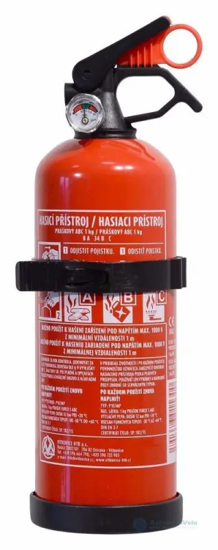 Ihned K Objednání Hasící přístroj práškový 1kgABC