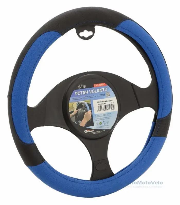 Potah volantu COLOR LINE modrý Aktuální