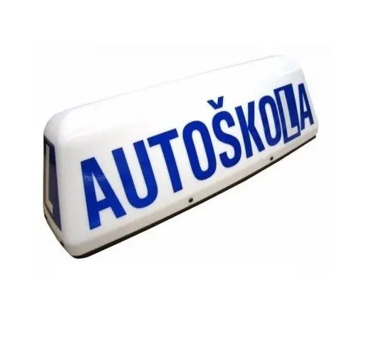 Objednat Nyní Magnetická svítilna - transparent AUTOŠKOLA Diametral U-OZN1