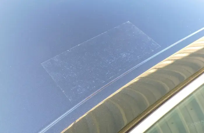 Autofolie pro ochranu laku pod střešním nosičem 4ks Must-Have