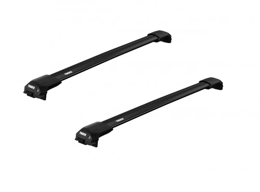 Nosič Thule 7204 Edge Raised Rail WingBar tyče ČERNÉ Vrácení Zdarma