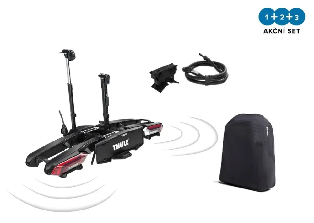 Thule Epos ParkSecure 2bike s parkovacími senzory + taška 9786 + zámek 9785 Vysoce Kvalitní