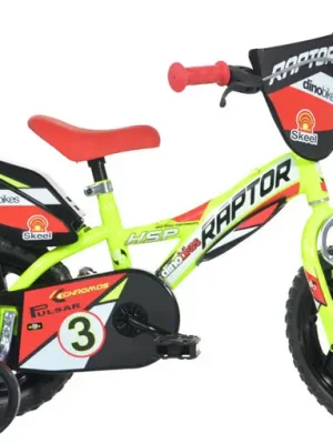 Dětské kolo Dino 123GLN žlutá 12" Akce