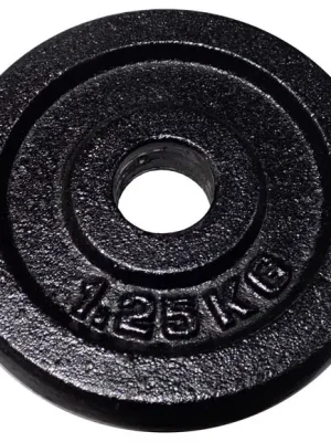 Autentický Litinový kotouč (závaží) na činky 1,25kg - 30mm