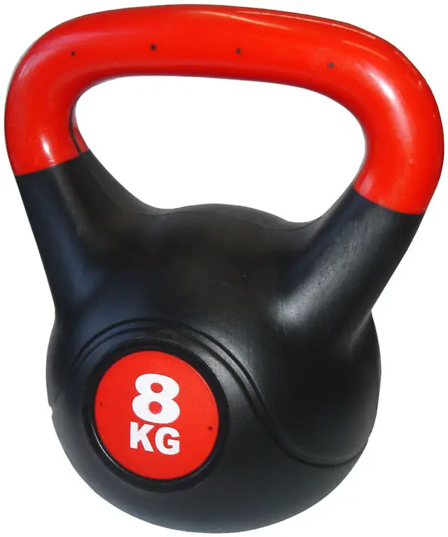 Autentický Činka kettlebell s cementovou náplní 8 kg
