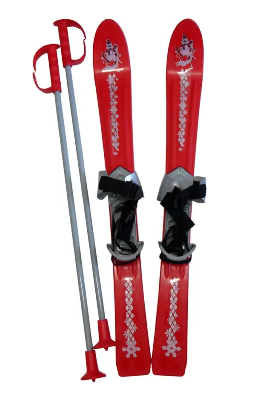 Plastkon LSP70 15/16 Lyže dětské 70cm červené Jen Po Omezenou Doba