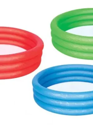 Bestway 51025 Bazén tříkomorový 122 x25 cm Nová Kolekce