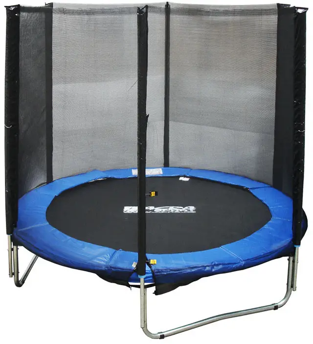 Trampolína s ochrannou sítí 244 cm, vekovní trampolína Poslední Šance