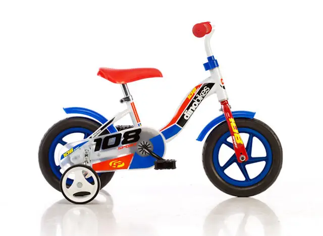 Dětské kolo DINO CSK5101 10" modré Sleva