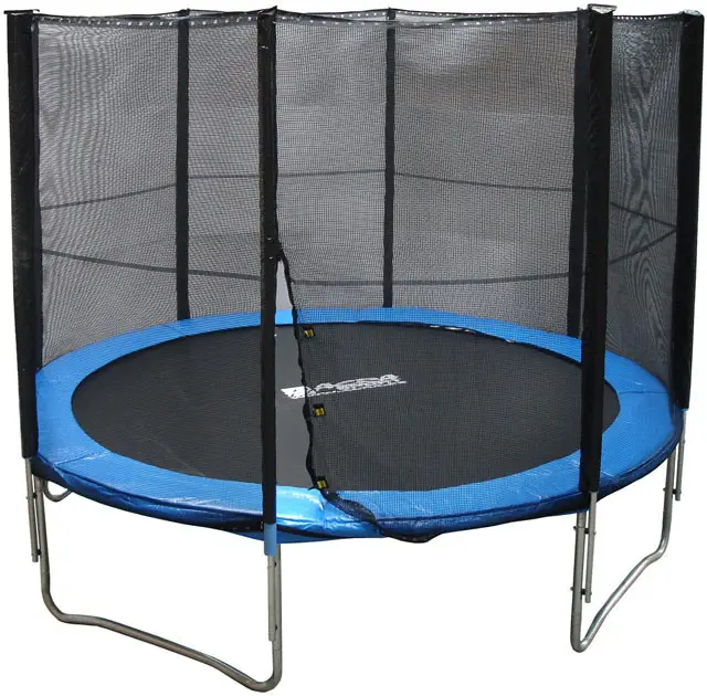 Trampolína 305 cm, 3 W-nohy, sada s ochrannou sítí CAA18/1 Top Prodej