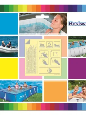 Nejprodávanější ACRA BESTWAY 62091 sada záplat na bazén (10 ks), samolepící PODVODNÍ