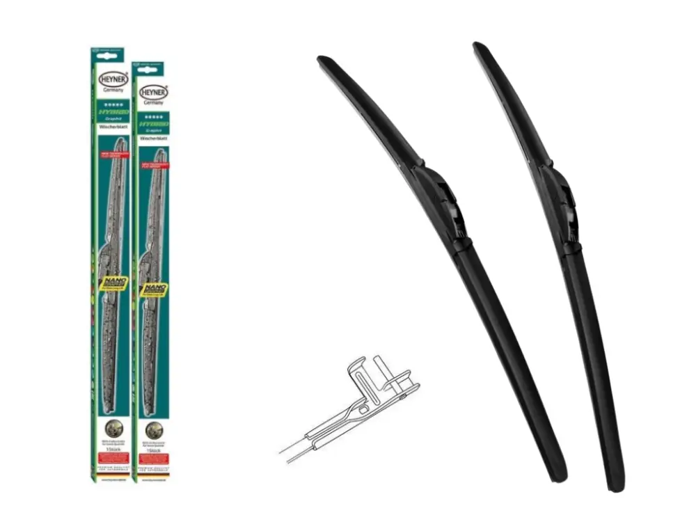 Stěrače Volkswagen Golf IV 06/2002-06/2005 | HEYNER Ověřený