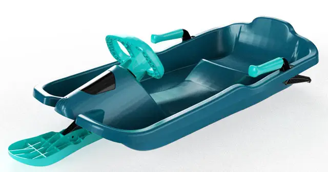 Ihned K Objednání Plastkon - bob Skipper s volantem A2035/3 - zelený