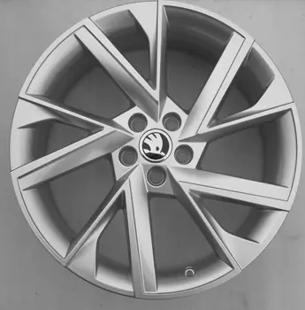 ALU disk ŠKODA Scala - silver 7Jx18 5/100 ET39 (DEMO) Výhodná Nabídka