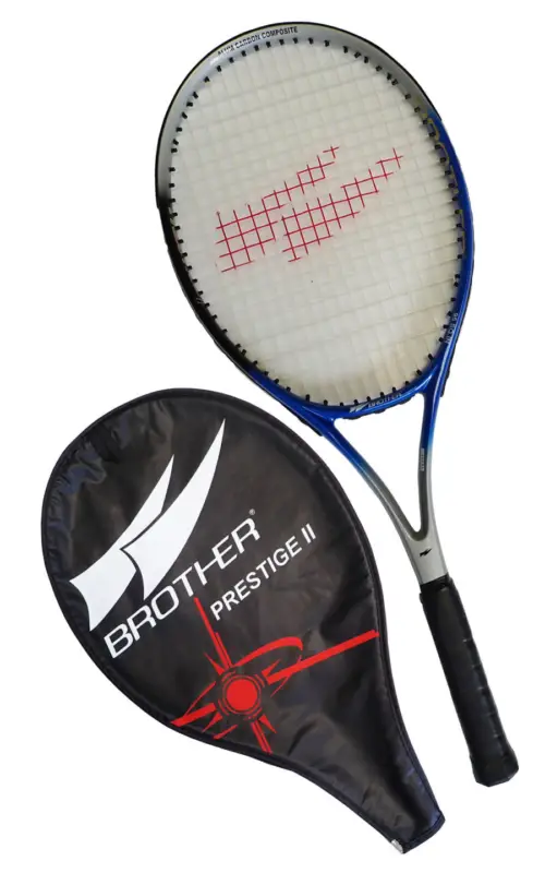 Tenisová raketa Brother kompozitová modrá2 305 g Omezená Nabídka