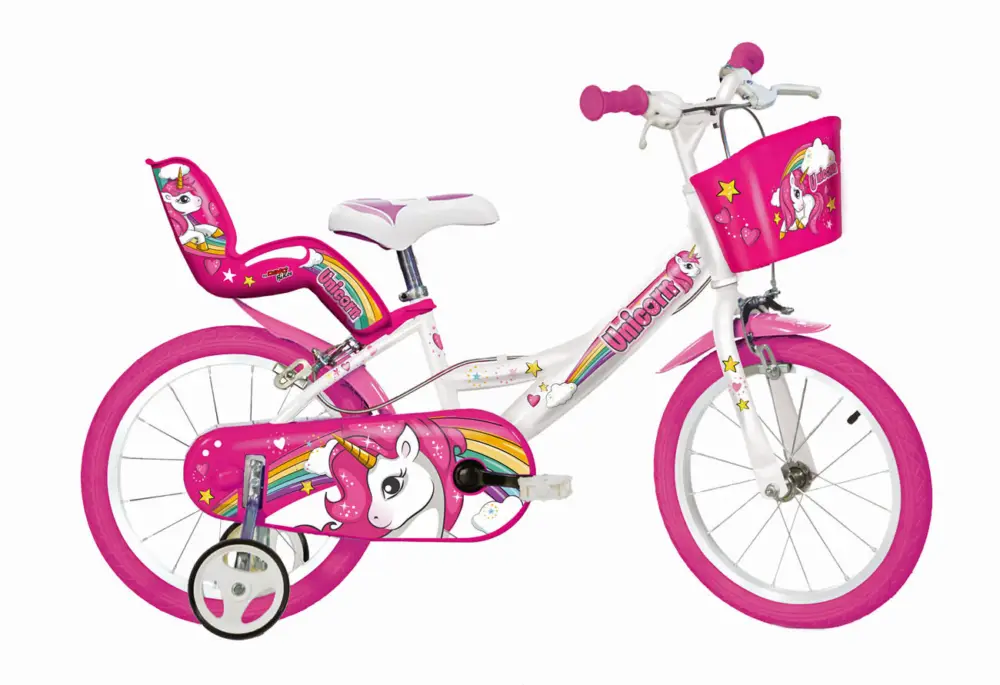 Dino bikes 164GLN UNICORN 16" dívčí kolo Poslední Šance