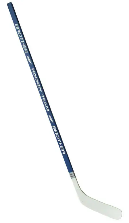 Akční Nabídka Hokejka plastová s dýhou147cm - levá - modrá