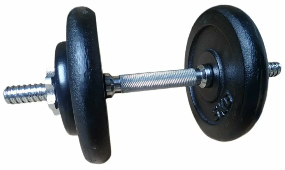 Dokud Zásoby Vydrží ACRA Jednoruční nakládací činka 15 kg - 30 mm