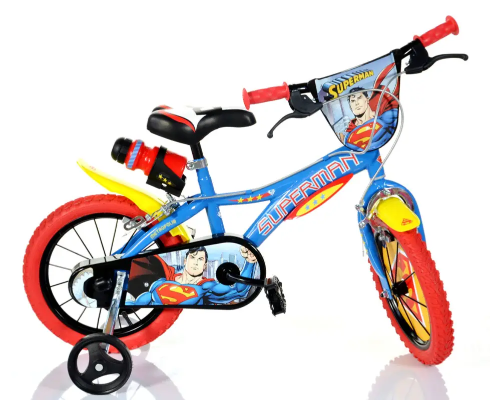 ACRA Dino SUPERMAN 14" dětské kolo Rychlé Dodání