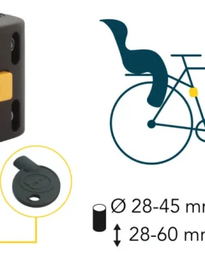Top Prodej Upevňovací systém k sedačkám na kolo Bellelli B-FIX