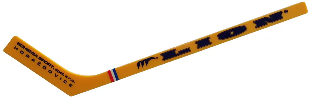 LION H30M Plastová hokejka mini 30 cm žlutá Vrácení Zdarma