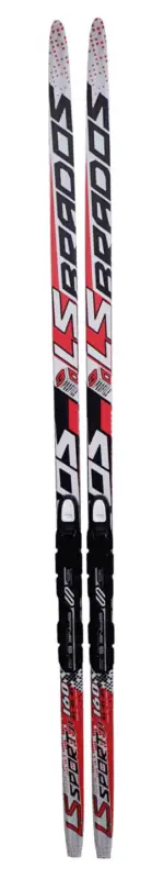 Běžecké lyže šupinaté Brados LS Sport s vázáním NNN červené 200 cm Vysoce Kvalitní
