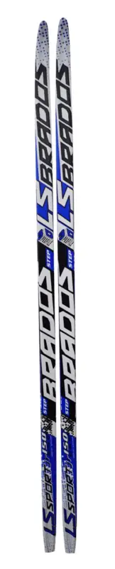 Běžecké lyže šupinaté Brados LS Sport tm. modré univerzální 150 cm Zlevněný