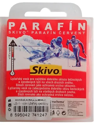 Bezpečná Platba Skivo vosk sjezdový červený +1°C a vyšší 40 g