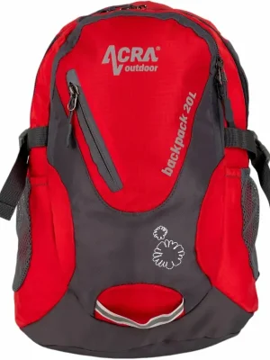 ACRA Batoh Backpack 20 L turistický červený BA20-CRV Rychlé Dodání