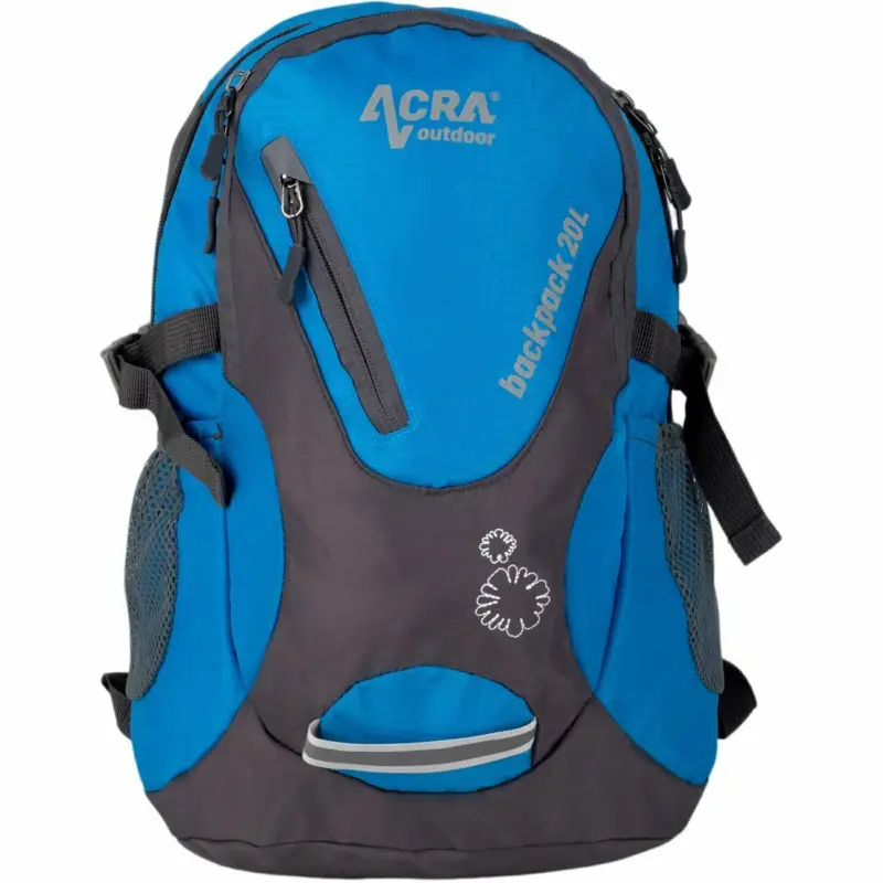 ACRA Batoh Backpack 20 L turistický modrý BA20-MO Nejprodávanější