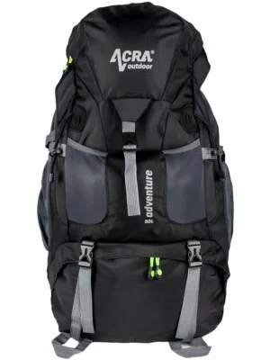 ACRA Batoh Adventure 50 L na horskou turistiku černý BA50-CRN Jen Po Omezenou Doba