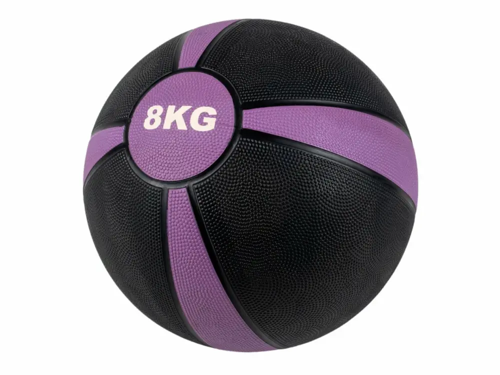 Medicinbal 8kg - purpurovo/černý Poslední Šance