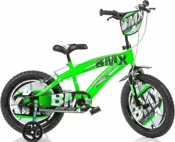 Dětské kolo Dino Bikes BMX 165XC 16" zelené Nejlepší Cena