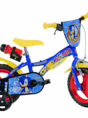 Bezpečná Platba Dětské kolo 12" s příslušenstvím - potisk SONIC