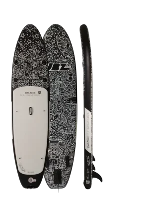 Jbay Zone FRA Black Edition 320x81x15, 145 kg Paddleboard Artistic Hit Sezóny